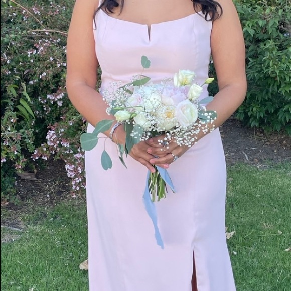 Blush bridesmaid dress - Picture 2 of 2